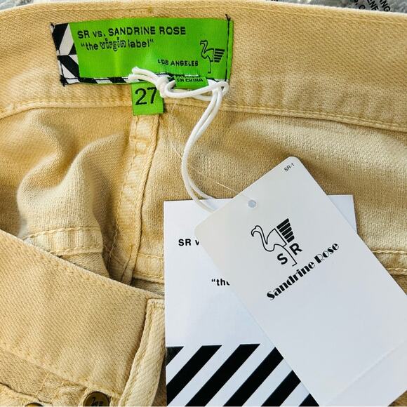 Free People x Sandrine Rose - NWT Short Denim Shorts - Picture 9 of 10